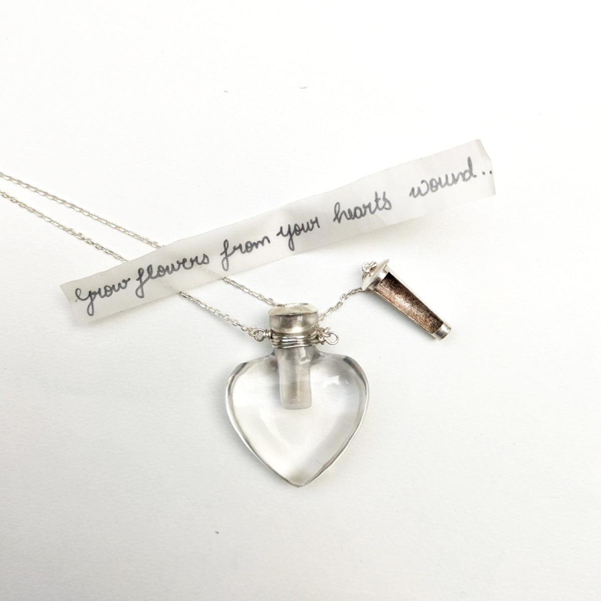 MESSAGE IN A BOTTLE - Amethyst
