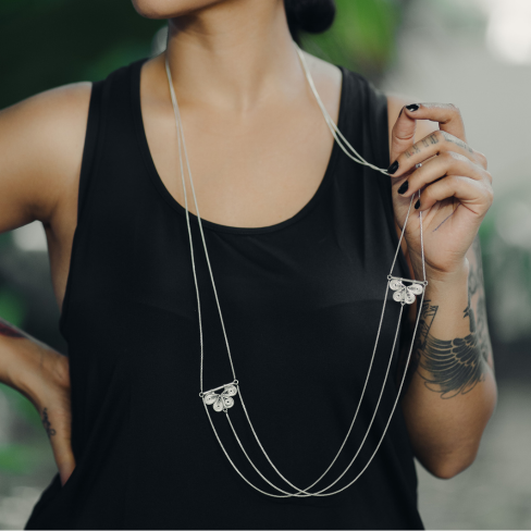 TARKASHI Multi-way Body Chain Necklace