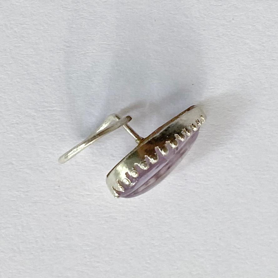PICHWAI Amethyst Bud Nose Pin