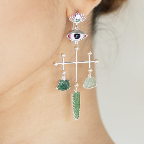 PICHWAI Bageecha Earrings