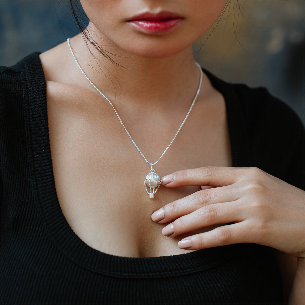 VOYAGE OF LOVE - Silver Ball Hot Air Balloon