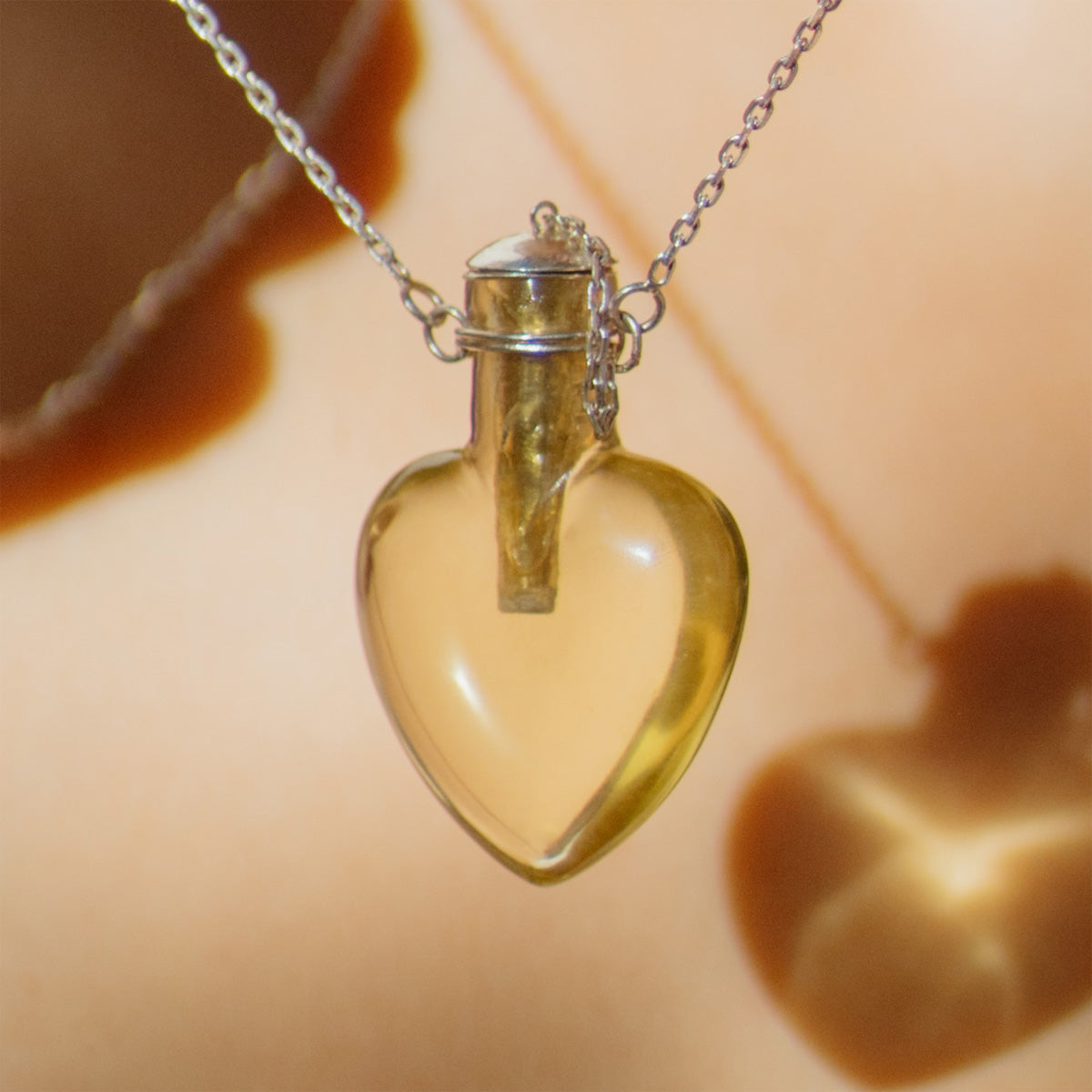MESSAGE IN A BOTTLE- Citrine