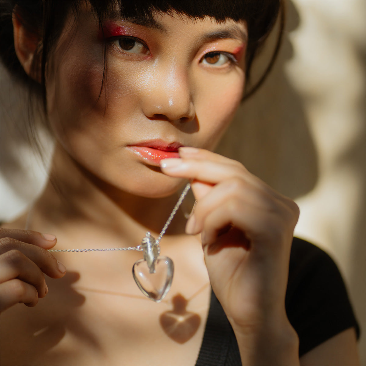 MESSAGE IN A BOTTLE - Clear Quartz Necklace
