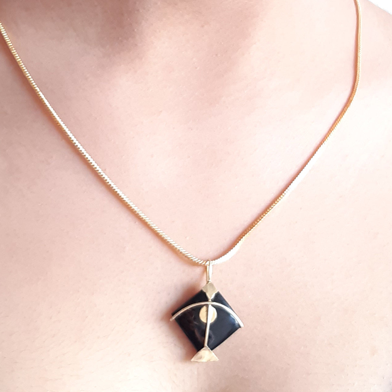 PATANG Black Onyx Pendant