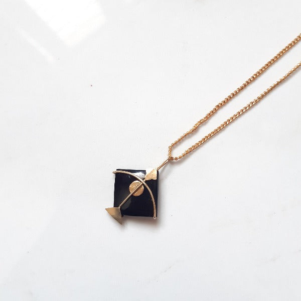 PATANG Black Onyx Pendant