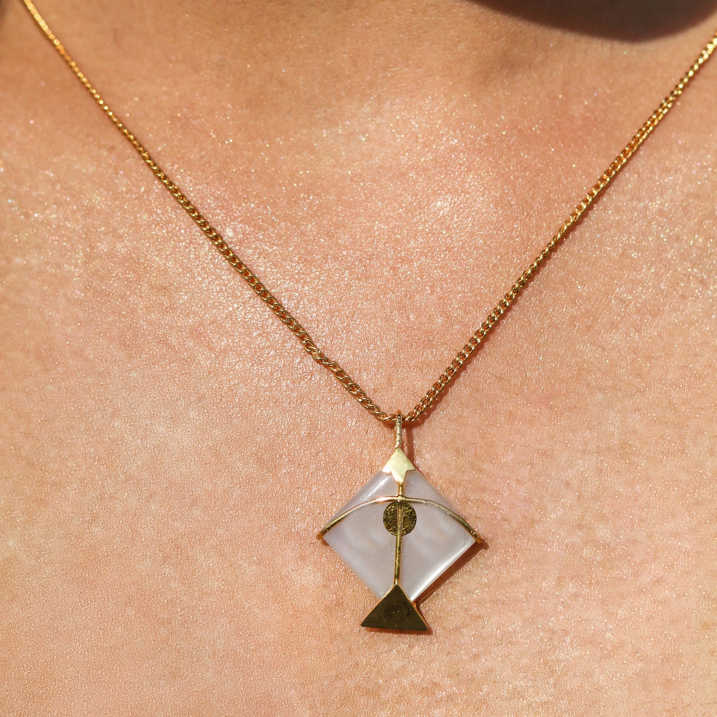 PATANG One Eye Moonstone Pendant