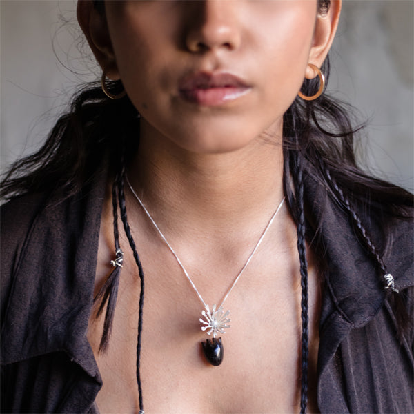 HEART Blossom - Silver Pendant