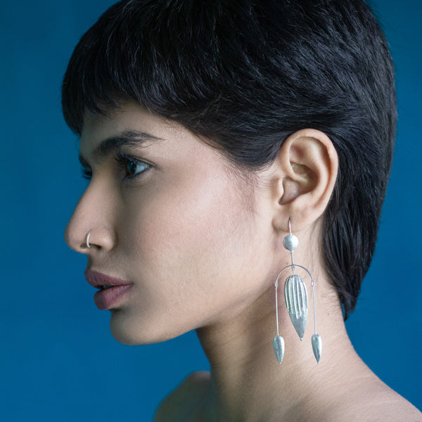 TUSCANY Long Arc Earrings