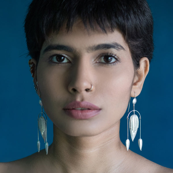 TUSCANY Long Arc Earrings