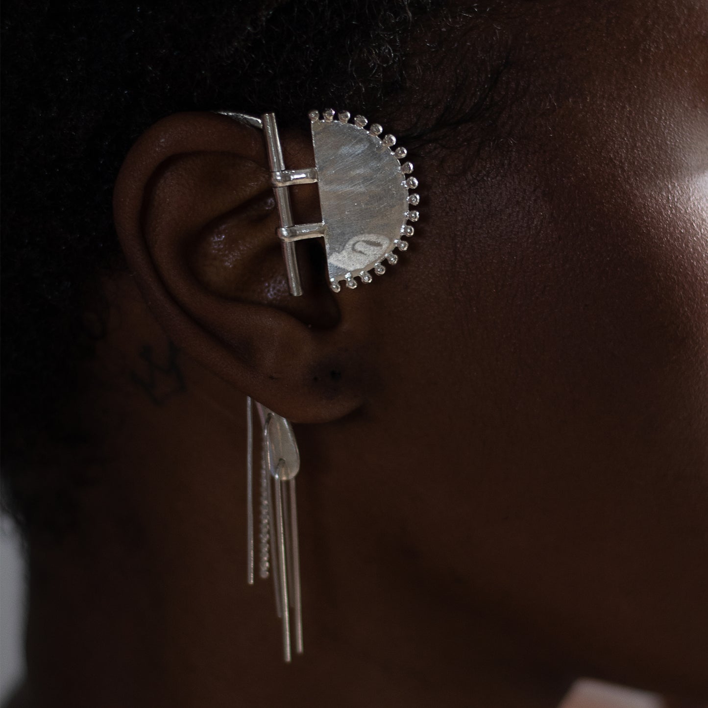 SEJAL Ear Cuff with Danglers - Single piece