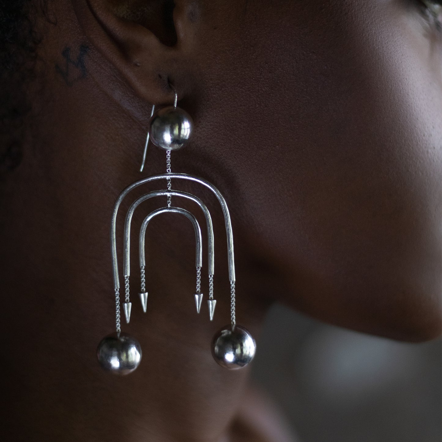 DECO Silver Ella Earrings