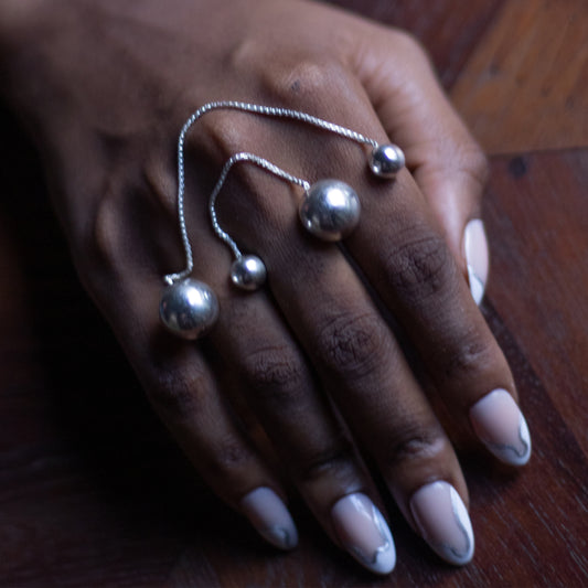 DECO Silver Harness Ring