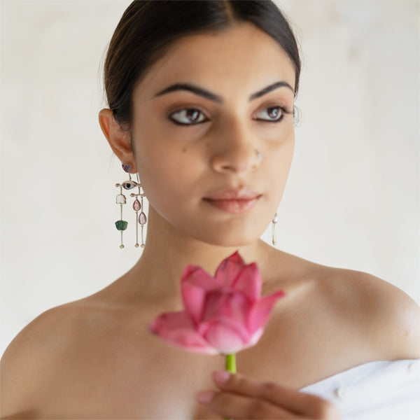 PICHWAI Lotus Earrings
