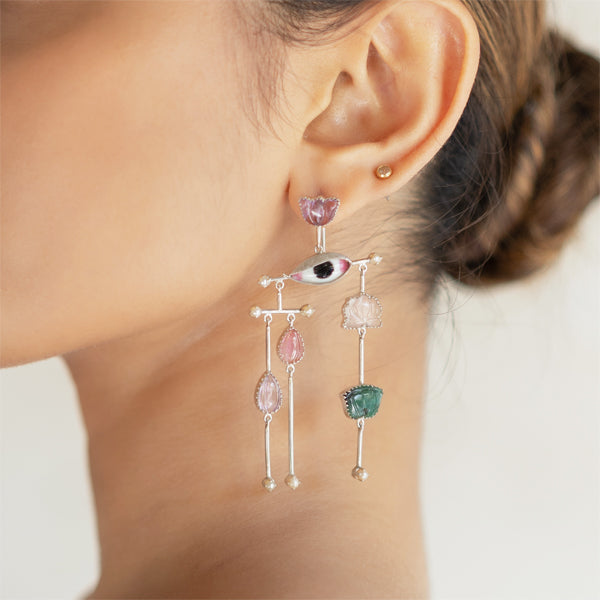 PICHWAI Lotus Earrings