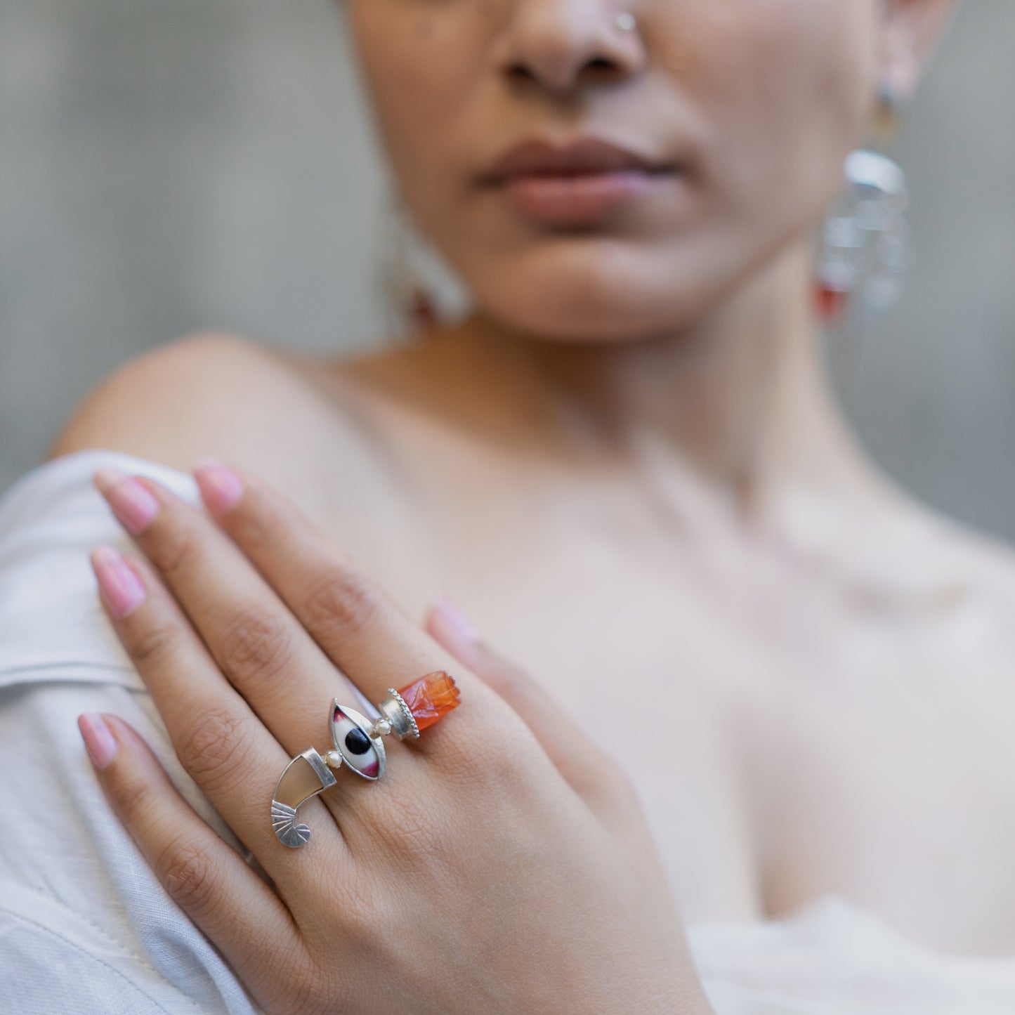 PICHWAI Cow Horn Ring