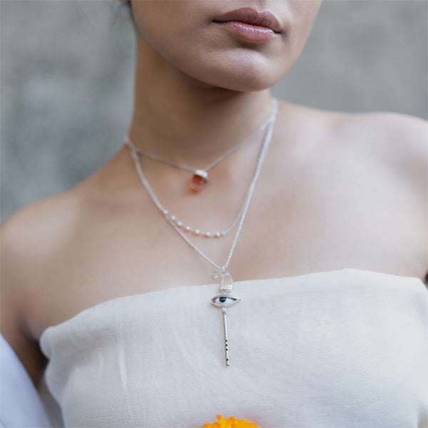 PICHWAI Cow Horn Necklace