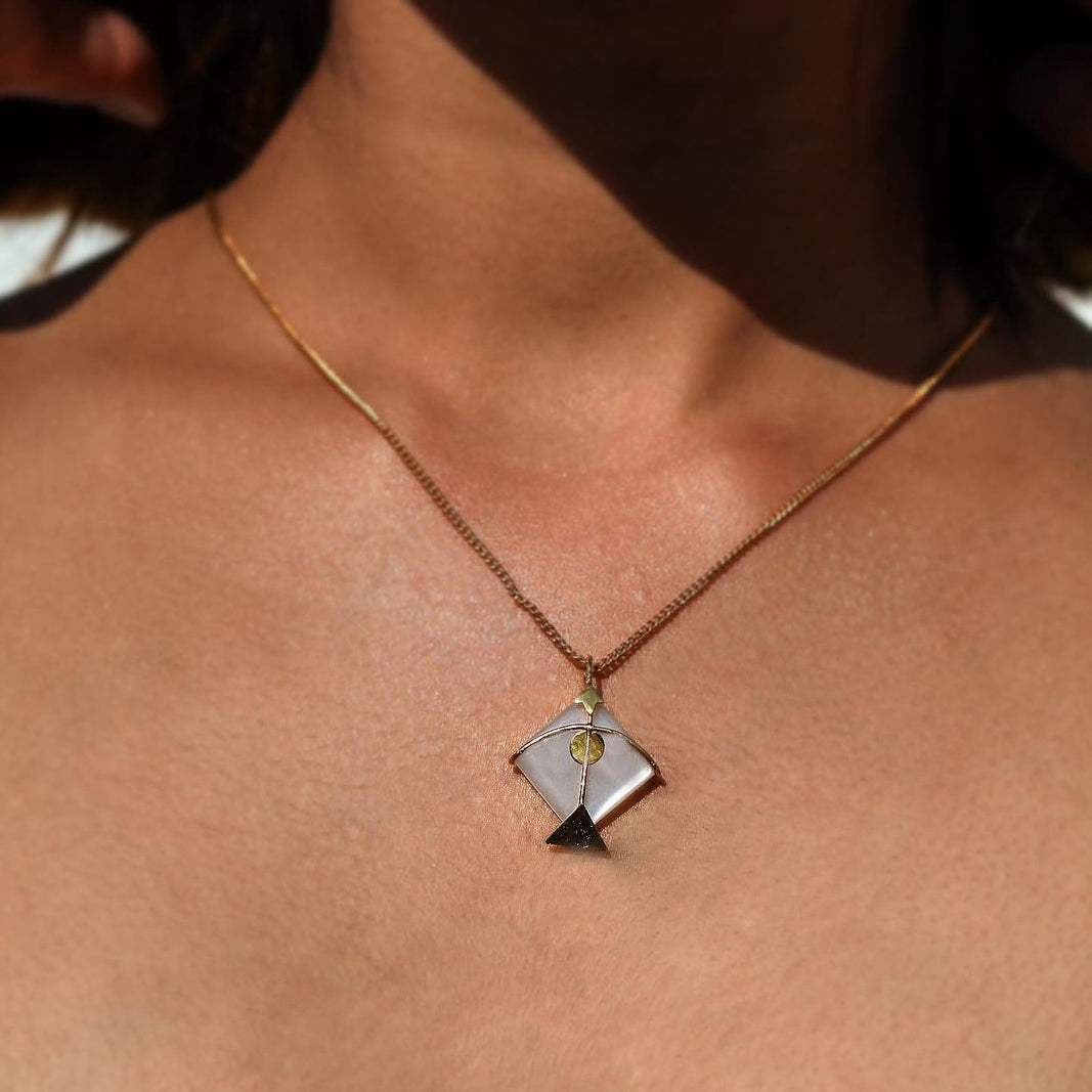 PATANG One Eye Moonstone Pendant