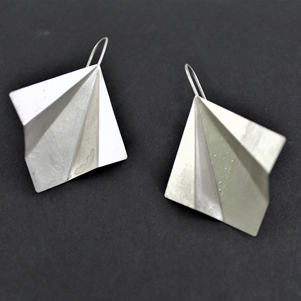 GARVI Origami Two-Fold Earrings