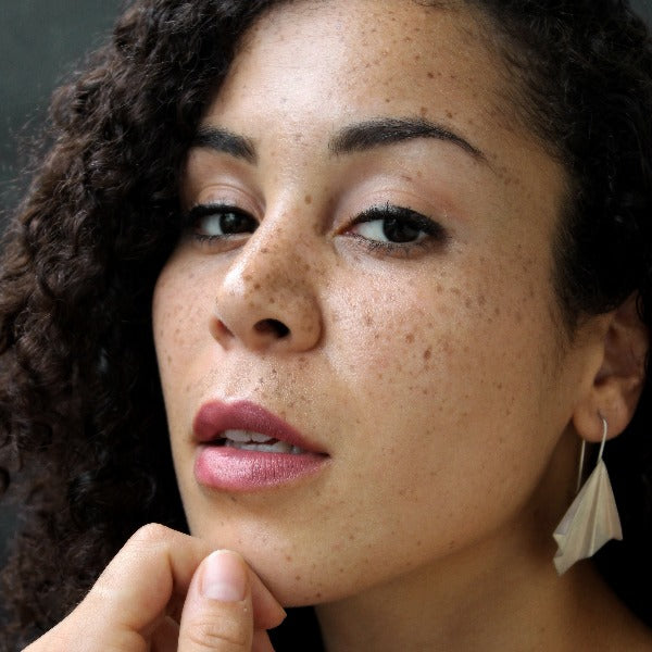 GARVI Origami Three-Fold Earrings