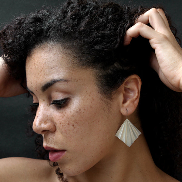 GARVI Origami Multi-Fold Earrings