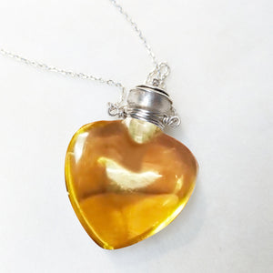 MESSAGE IN A BOTTLE- CITRINE