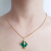 Load image into Gallery viewer, PATANG Green Onyx Pendant (without chain)
