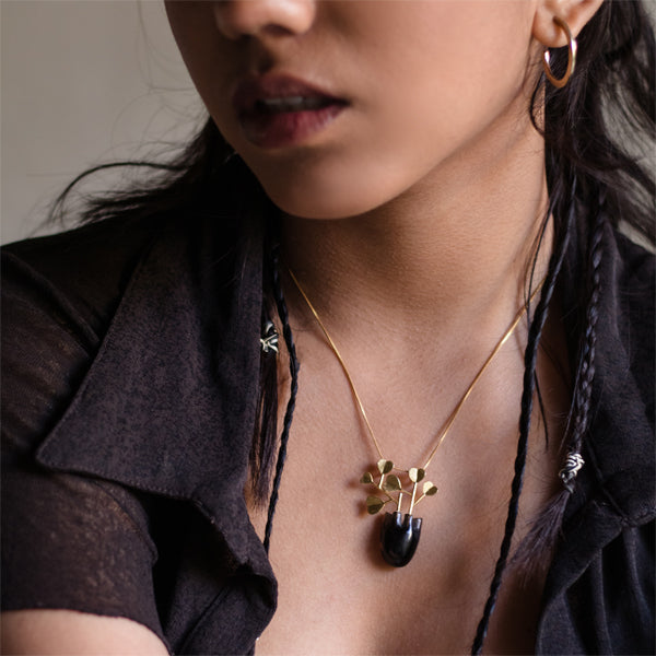 HEART Tree of Love - Gold Pendant