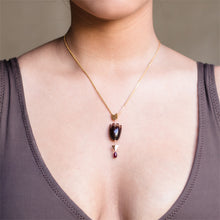 Load image into Gallery viewer, HEART Straight Arrow - Brown Pendant
