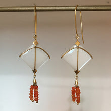 Load image into Gallery viewer, PATANG Moonstone With Carnelian Tassel
